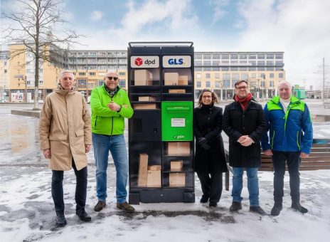 GLS und PIN AG bringen anbieteroffene Paketstationen mit integriertem Briefkasten nach Berlin