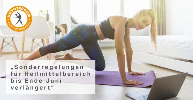 Sonderregelungen für die Heilmittelerbringung bis Ende Juni verlängert