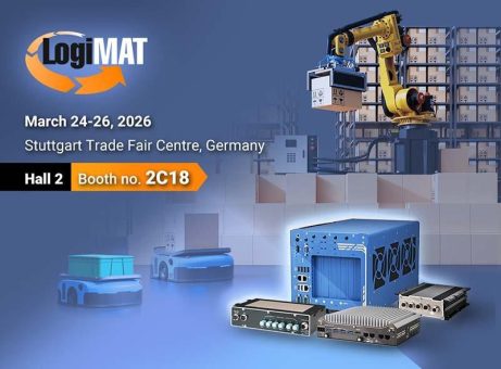 Neousys stellt auf der LogiMAT 2026 wasserdichte Computer auch zur Schrankmontage für autonome mobile Roboter und zur Automatisierung in Außenbereiche