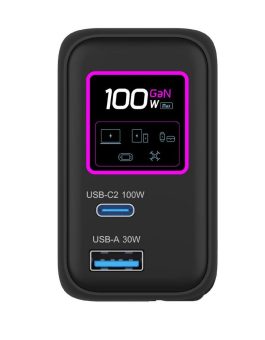 ICY BOX® launcht hochmoderne Ladegeräte mit LCD-TFT Display und GaN-Technologie