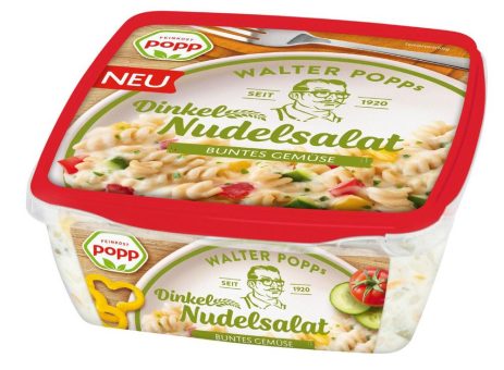 Noch mehr Genuss zur Grillsaison:  Neuer Dinkel-Nudelsalat von Popp Feinkost