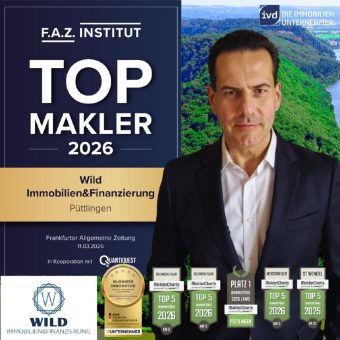 Immobilienmakler Karl-Heinz Wild aus Püttlingen als Top-Makler 2026 ausgezeichnet