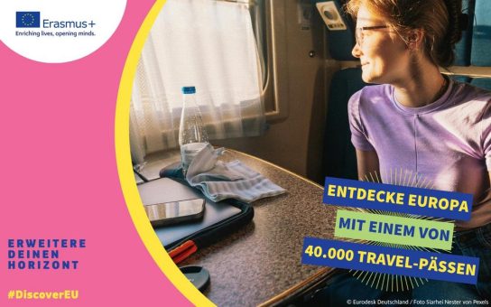 Mach dich bereit, Europa zu erkunden: Mit DiscoverEU im Zug unterwegs