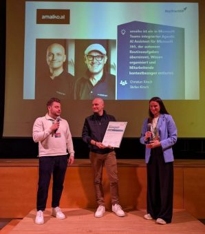 amaiko GmbH erreicht den 2. Platz beim bayerischen Startup‑Wettbewerb BayStartUP Ideenreich 2026