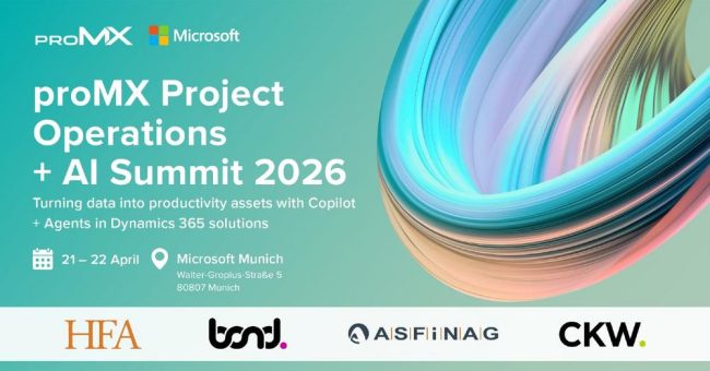 Der proMX Project Operations + AI Summit 2026 kommt am 21. und 22. April zurück