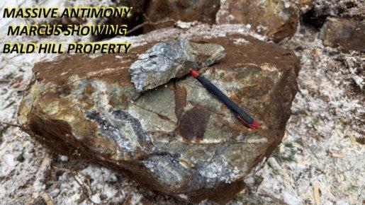 Antimony Resources Corp. (CSE: ATMY) (OTCQB: ATMYF) (FWB: K8J0) entdeckt Erweiterung einer massiven antimonhaltigen Stibnitmineralisierung in Marcus Zone (West)