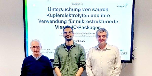 ZVO-Stipendiat verteidigt Masterarbeit