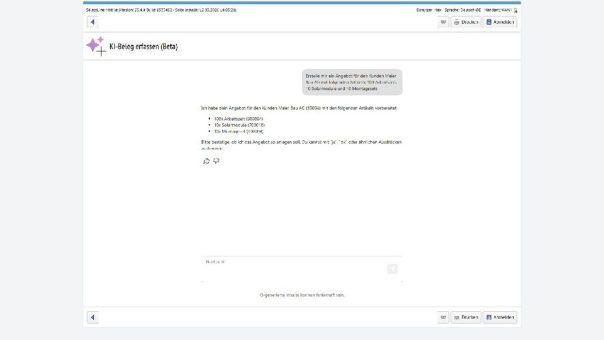 Künstliche Intelligenz auf dem Vormarsch: SelectLine stattet ERP-System neo mit KI-Assistenten aus