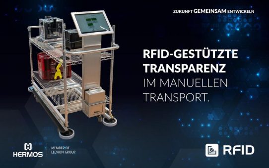 Der HERMOS RFID Trolley
