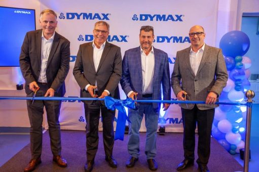 Dymax Europe GmbH feiert die Eröffnung der Betriebserweiterung in Wiesbaden