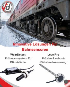 Innovative Lösungen für Bahnsensoren: Anlagenüberwachung und Wartungsoptimierung für mehr Sicherheit und Effizienz