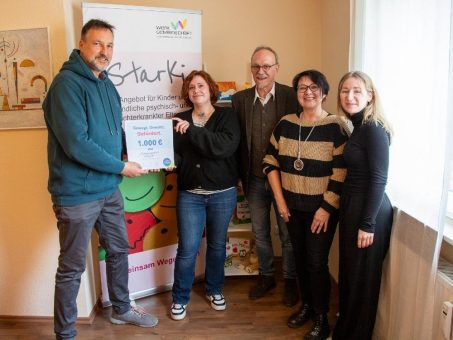 Starke Kinder durch Präventionsarbeit: Projekt „StarKi“ erhält 1.000 € Förderung