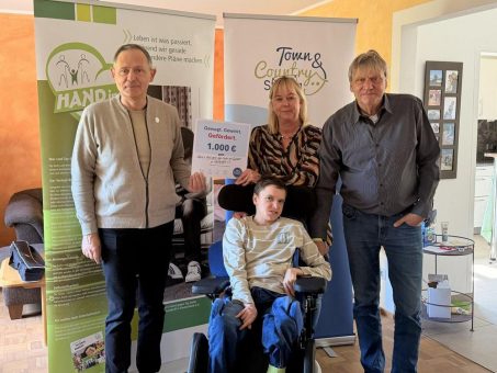 1.000 € für Hoffnung und Austausch bei seltenen Erkrankungen