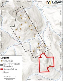 Yukon Metals durchschneidet bei erstem Bohrprogramm 11,7 g/t Gold in umfassendem Erzgangsystem und erweitert Landpaket in Konzessionsgebiet Star River