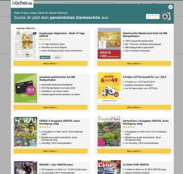 Mit Checkout-Marketing entstehen die meisten Printabos in Deutschland