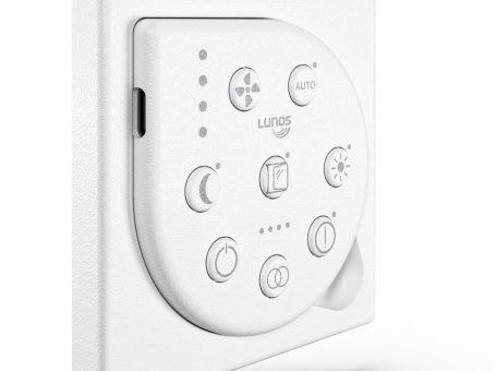 Die Zukunft der Raumluftsteuerung: LUNOS präsentiert die neue „Smart Remote“ auf der IFH/Intherm 2026