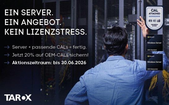 TAROX senkt Lizenzkosten