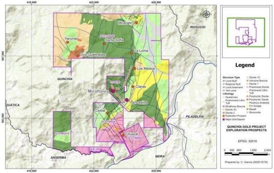 Tiger Gold treibt die Bohrungen auf Ceibal voran und erweitert das erste Bohrprogramm auf 5.000 Meter