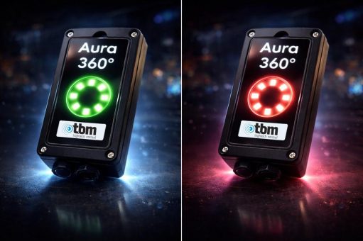 AURA 360° Zoning – Neue Dimension der Sicherheit in der Intralogistik