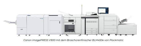 Canon stellt neue Inline-Broschürenfinisher für Toner-Drucksysteme vor