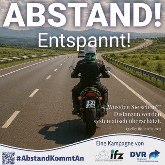 Neue Kampagne für Motorradfahrende gestartet