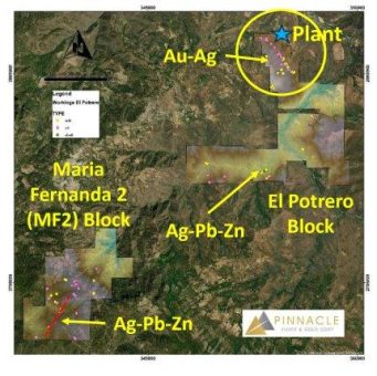 Pinnacle entdeckt weitere hochgradige polymetallische Mineralisierung bei El Potrero mit Silbergehalten von bis zu 1.159 g/t, was das Potential des Gebiets auf Distriktebene unterstreicht