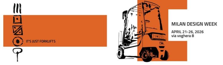 „It’s Just Forklifts“ – Toyota Material Handling auf der Milan Design Week 2026
