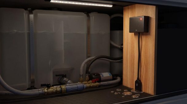 Smarte Prävention für dein Zuhause auf Rädern: Der neue THITRONIK® Funk-Wassermelder 868