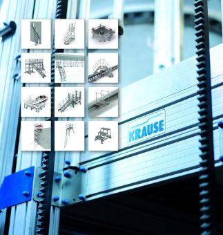 Neuer KRAUSE-Katalog „Sonderlösungen mit System”: Wenn sich Steigtechnik dem Einsatz anpassen muss