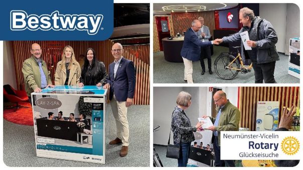 Bestway® Deutschland unterstützt Rekord-Spendenaktion des Rotary-Clubs Neumünster-Vicelin