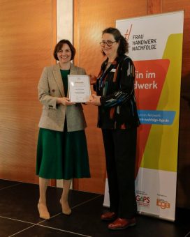 Mehr Frauen an die Spitze: Netzwerk „Frauen im Handwerk“ der Handwerkskammer Reutlingen ausgezeichnet