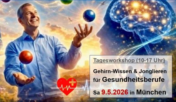Jonglieren als Gehirntraining: Workshop zeigt neue Wege für Therapie, Prävention und mentale Gesundheit