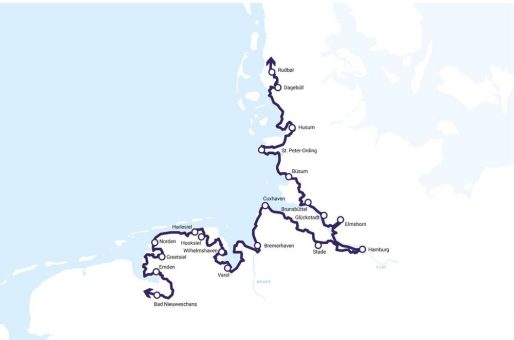 25 Jahre Nordseeküsten-Radweg: Ein Radweg verbindet Regionen und Menschen