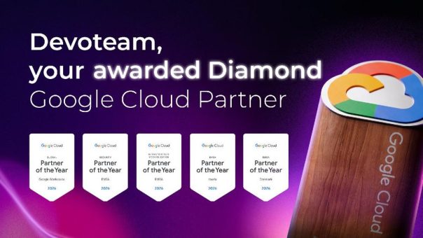 Fünffacher Erfolg in Las Vegas: Devoteam zum „Google Cloud Partner of the Year 2026“ gekürt