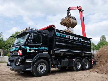 Erdaushub zum Start der Bau- und Gartensaison