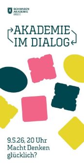 Neues Format in Kloster Irsee: Akademie im Dialog startet am 9. Mai in prominenter Besetzung