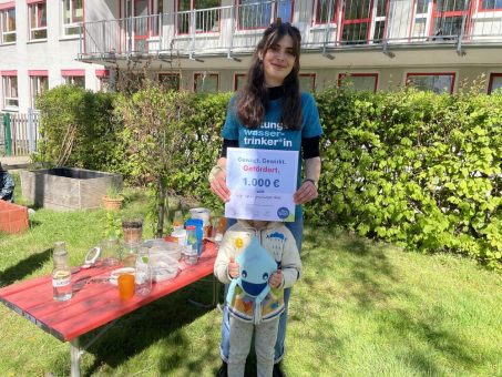 Leitungswasser und Klimaschutz erleben – 1.000 € für Umweltbildung