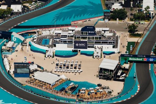 MSC Cruises bringt exklusives MSC Yacht Club Erlebnis an die Rennstrecke des FORMULA 1® CRYPTO.COM MIAMI GRAND PRIX 2026