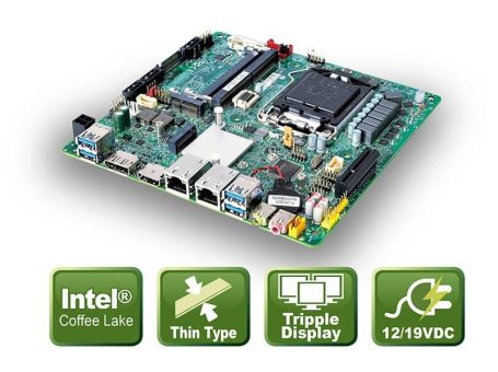 PH12FEI – Thin Mini-ITX Board mit Coffee Lake CPU