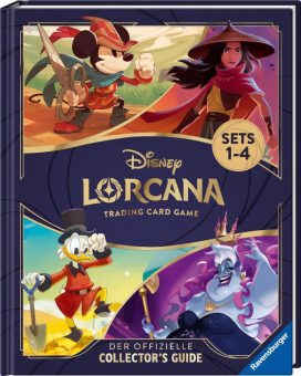 „Quest of Wonders: Legendenbuch eines Luminari” und dritter “Disney Lorcana Collector’s Guide” zum beliebten Disney Lorcana-Sammelkartenspiel bald erhältlich