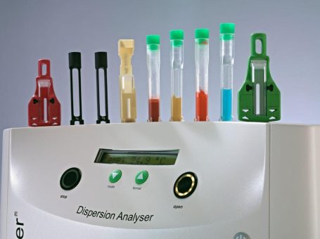 Sehr schnell drehen, um Partikel und Dispersionen direkt und zeitsparend zu analysieren