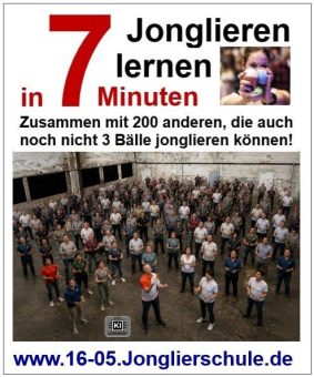 Weltrekordversuch im Jonglieren 2026 in Berlin: Stephan Ehlers bringt Anfänger:innen in 7 Minuten das Jonglieren bei
