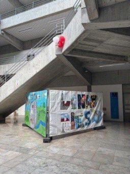 Wanderausstellung Jugendkunst DONAURIES zu Gast an der Berufsschule Donauwörth