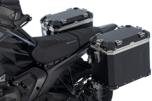 Die EXTREME DirectLock-Koffer von Wunderlich für den Original-BMW-Aluminiumkoffer-Träger