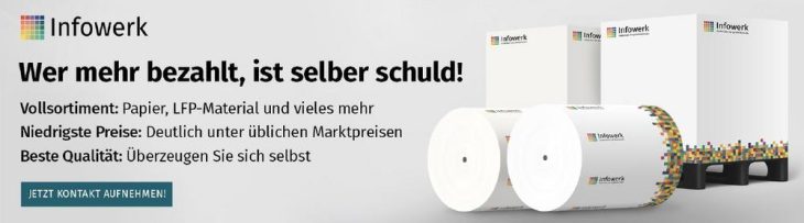 Infowerk Materials: Erweitertes Produktportfolio deutlich unter europäischen Marktpreisen