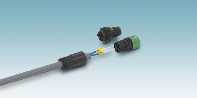 Installationssteckverbinder PRC 20 mit Crimpanschluss