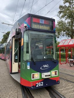 VAG-Sonderverkehre zum Public Viewing und Fanfest an der Messe