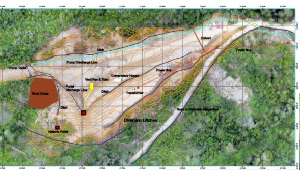 Ximen Mining Corp hat die Erstellung des technischen Minenplans für das Untertageprojekt Kenville eingeleitet