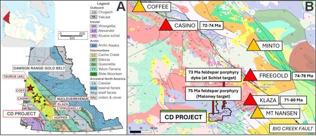 GT Resources sichert sich bohrgenehmigtes Gold-Kupfer-Porphyr-Projekt nahe der Lagerstätte Casino in Yukon