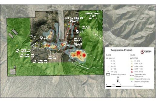 Spartan Metals bereitet sich mit geophysikalischen Untersuchungen auf dem Wolfram-Silber-Rubidium-Projekt Eagle in Nevada auf das Bohr- und Explorationsprogramm 2026 vor